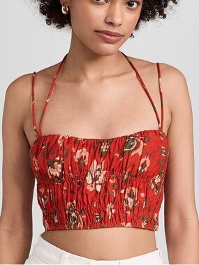 SIR. Reyes Gathered Halter Top